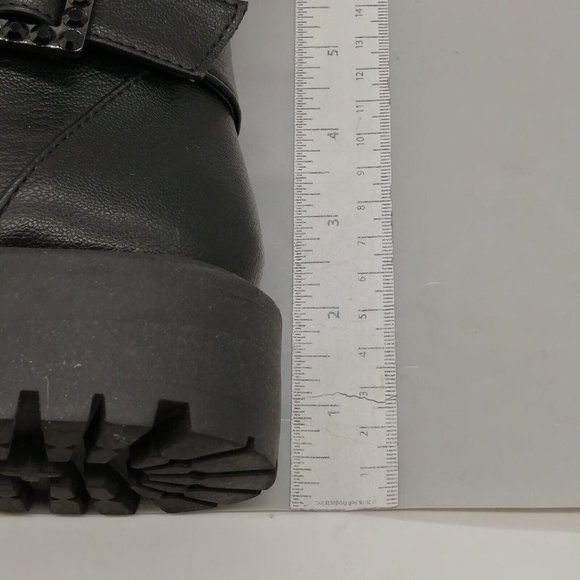 Jessica Simpson Black Combat Boots - Picture 7 of 11